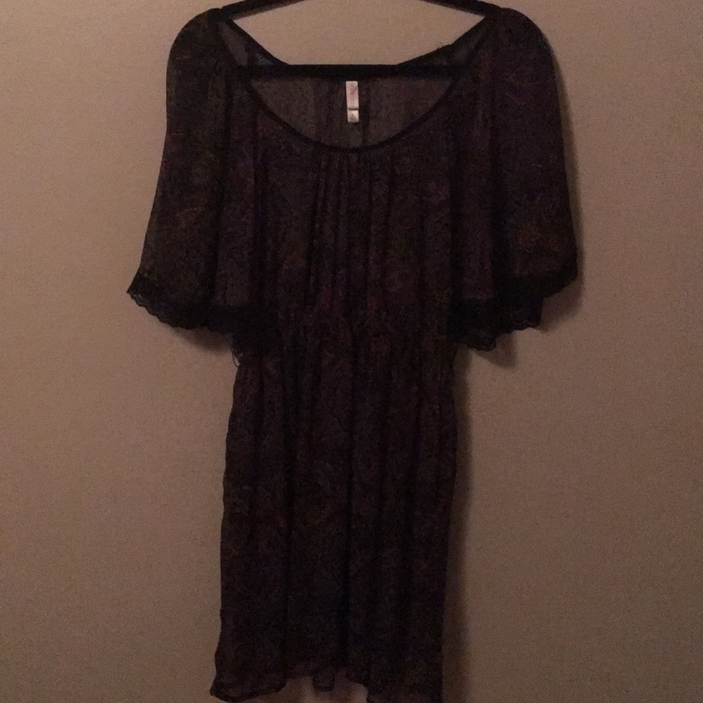 Sheer tunic